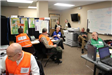 Distant Tsunami Exercise - Employees Working and Talking 2