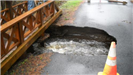 Sinkhole Filled with Water