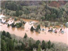 Neighborhood Underwater from Flooding