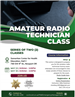 Amateur Radio Tech Class 2026 flier. The series is designed to prepare you for the amateur radio tec