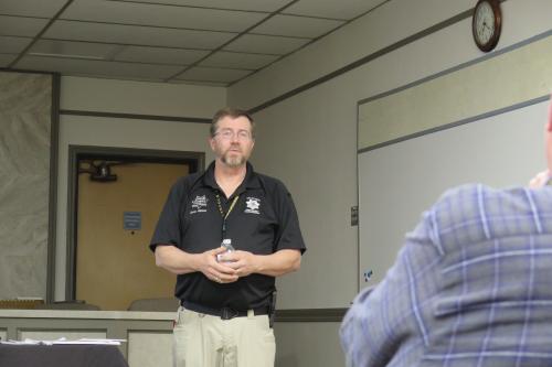 Sheriffs Office Employee Talking