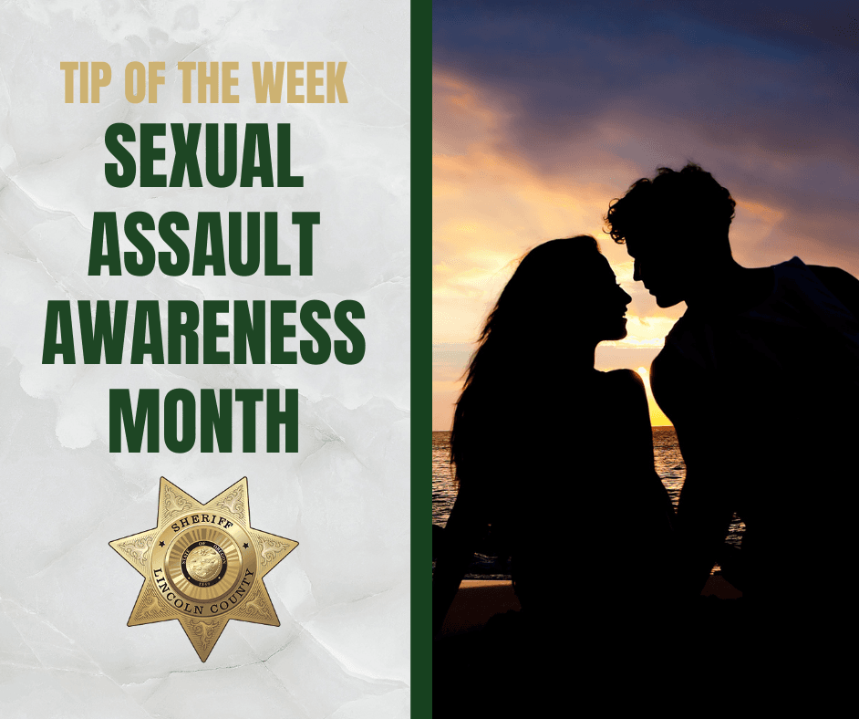 Tip of the Week Images - Sexual Assault Awareness Month
