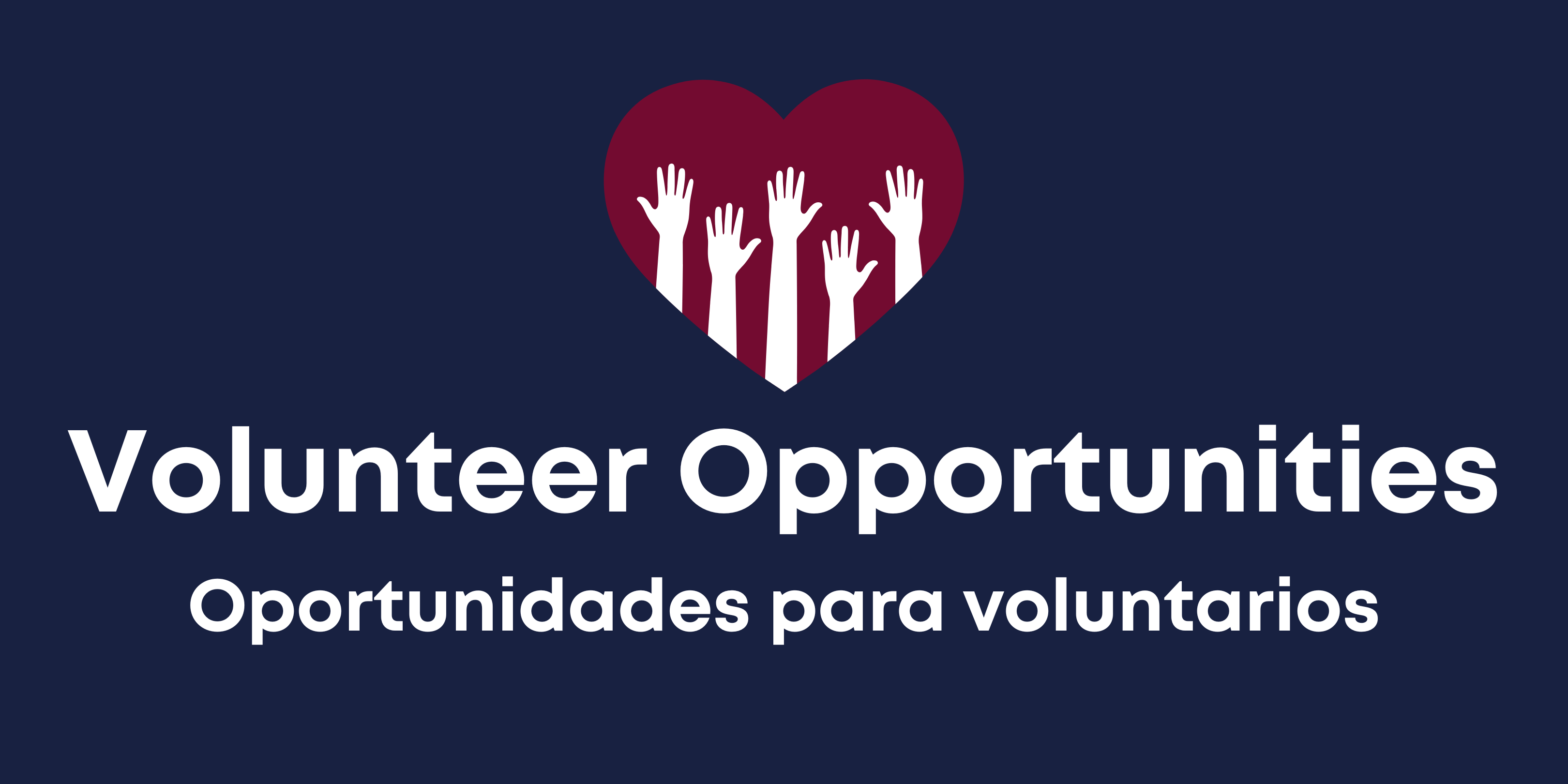 Volunteer Opportunities Banner