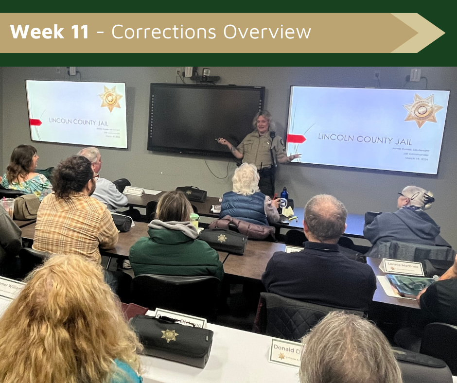 Week 11 - Corrections Overview